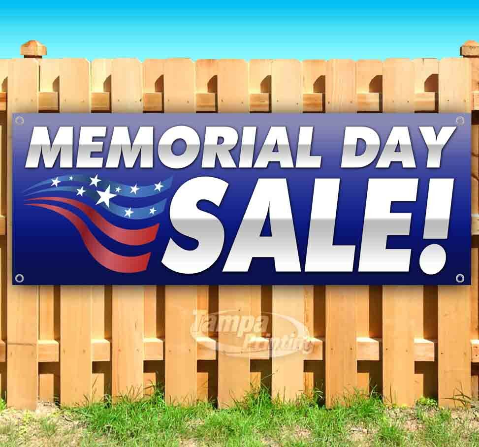 MEMORIAL DAY SALE! Advertising Vinyl Banner Flag Sign Many Sizes