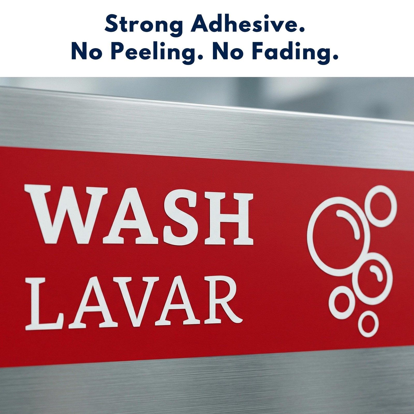 Wash Rinse Sanitize Sink Labels Compartment Sink Label Signs Accessories Supply