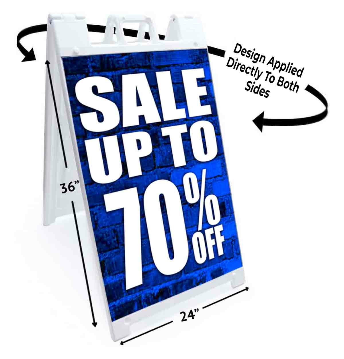 Sale Up To 70% Off Signicade 24×36 A Frame Sidewalk Sign Double Sided