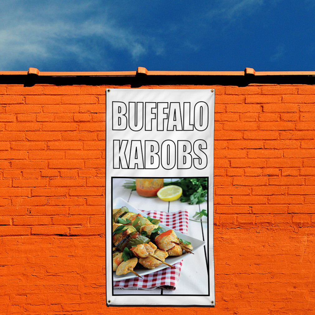 Vertical Vinyl Banner Multiple Sizes Outdoor Weatherproof Industrial Yard Signs