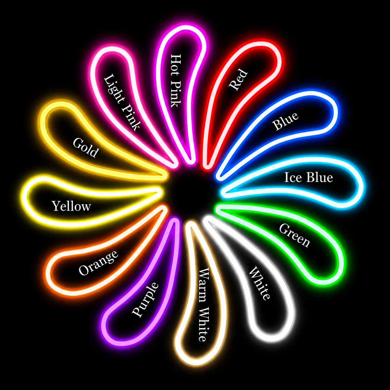 Nails & Waxing LED Neon Sign 28″L x 16″H #34018