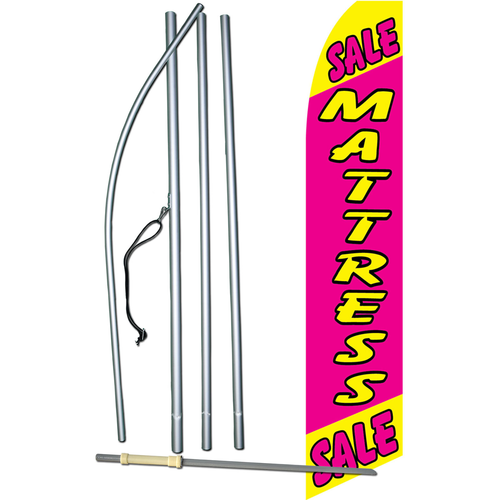 Mattress Sale Complete Swooper Flag Bundle