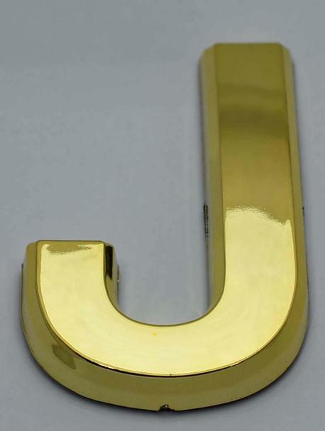 1 PCS – Apartment Number Sign/Mailbox Number Sign,Letter J (Gold,3D…ref0420