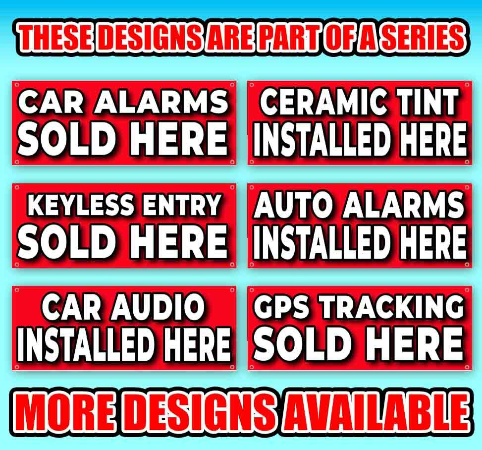 ANDROID AUTO SOLD HERE Advertising Vinyl Banner Flag Sign Many Sizes