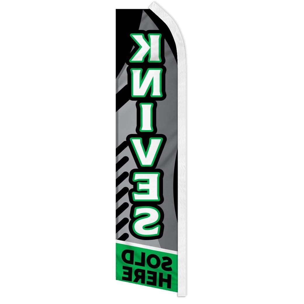 10 x KNIVES SOLD HERE advertising super flag swooper banner business sign weapon