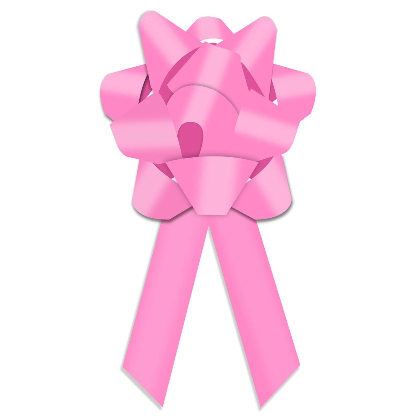 Universal 3D Bow for Showrooms, Offices, Storefronts, and Vehicles – 18″ x 34″