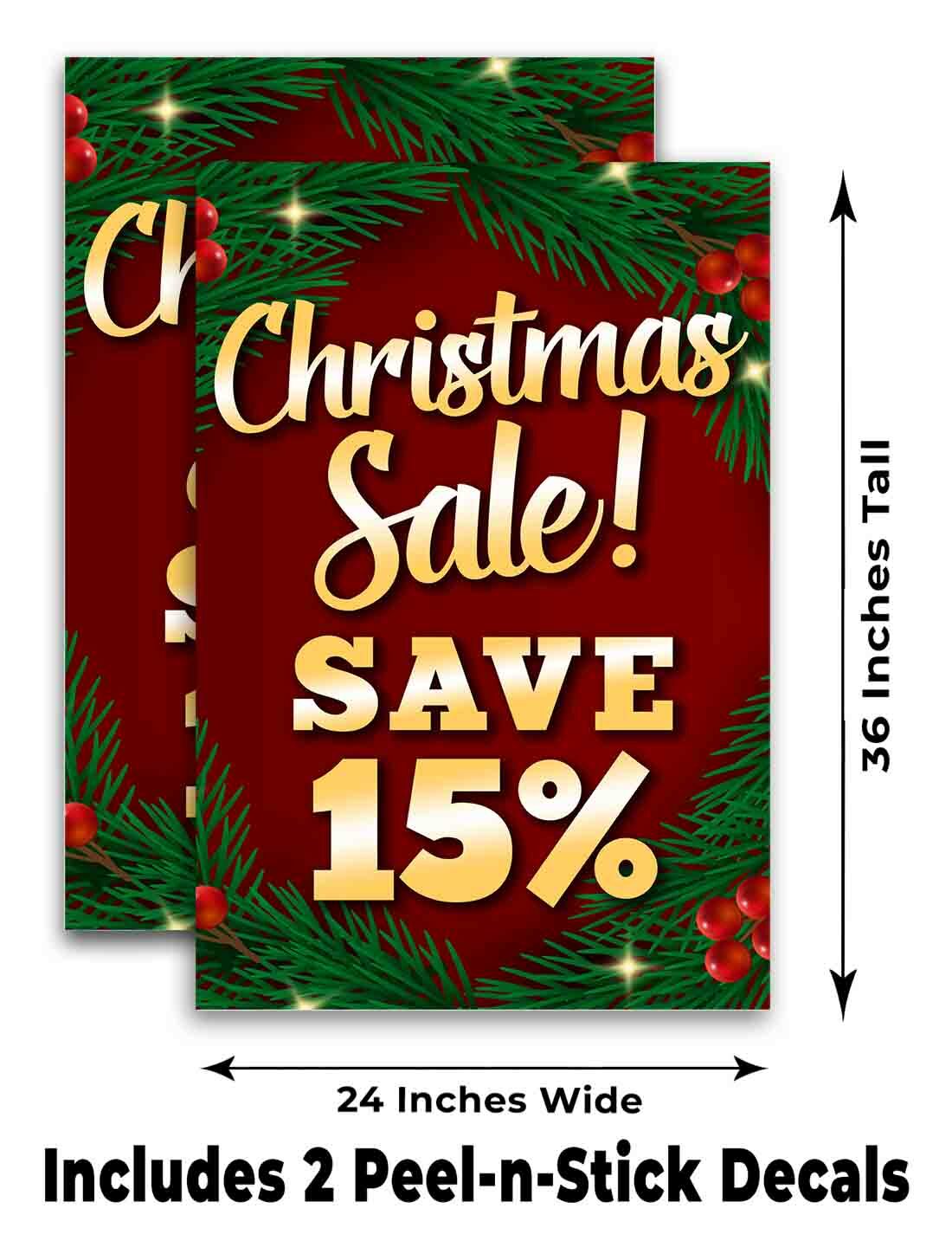 CHRISTMAS SALE SAVE 15% Signicade 24×36 A Frame Sidewalk Sign Double Sided