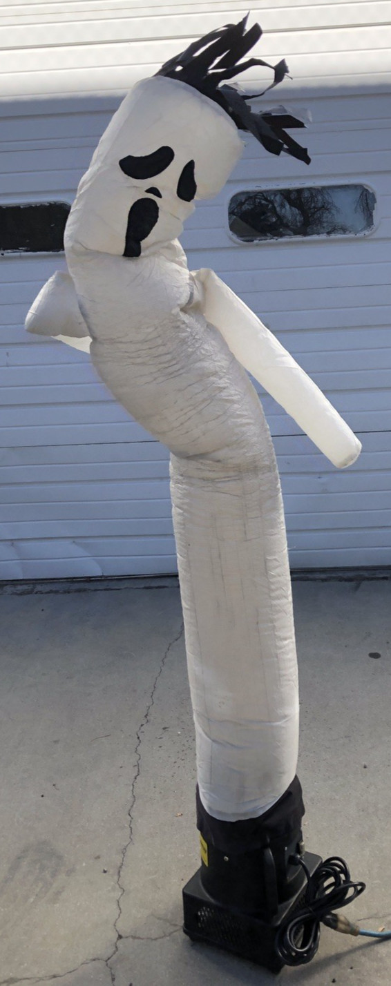 Air Sky Puppet Dancing 1/4HP Blower w/4 Dancer 6′ USA/2ea Santa Claws/Ghost