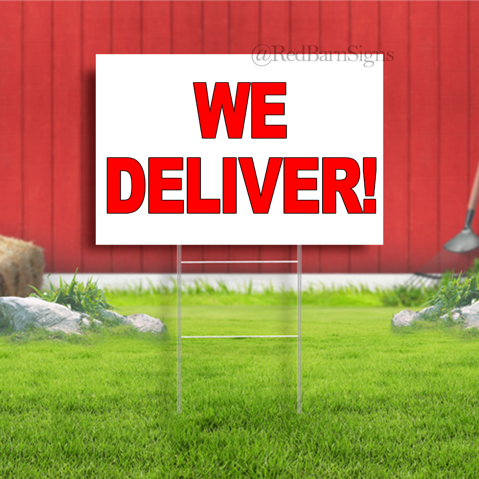 Vinyl Banner Multiple Sizes We Deliver C Weatherproof Industrial Yard Signs