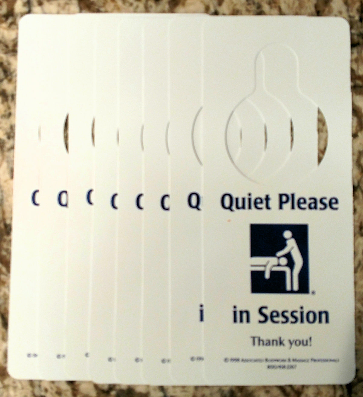 Do Not Disturb Sign – 3-Pack Do Not Disturb, Session in Progress Hanger, Double