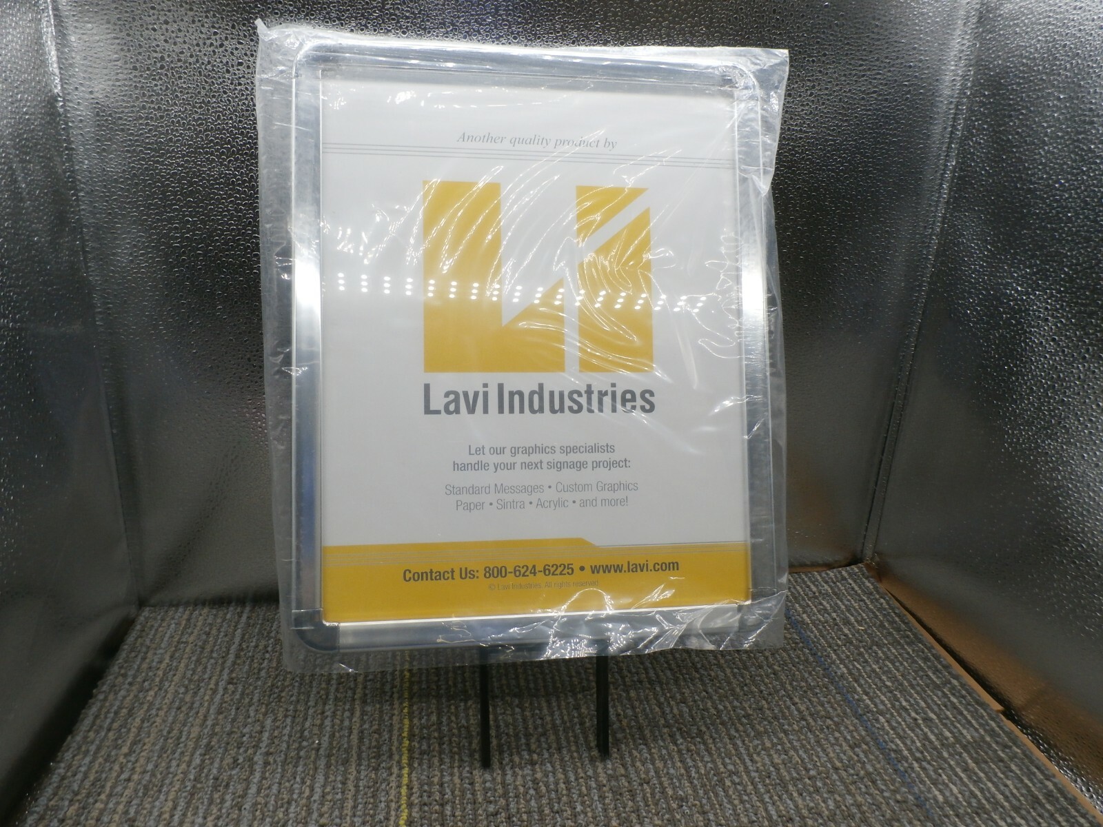 New Premium Sign Frame Lavi Industries Adjustable Angle 11×14.
