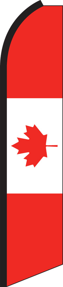 Canada Swooper Flag Feather Super Bow Banner