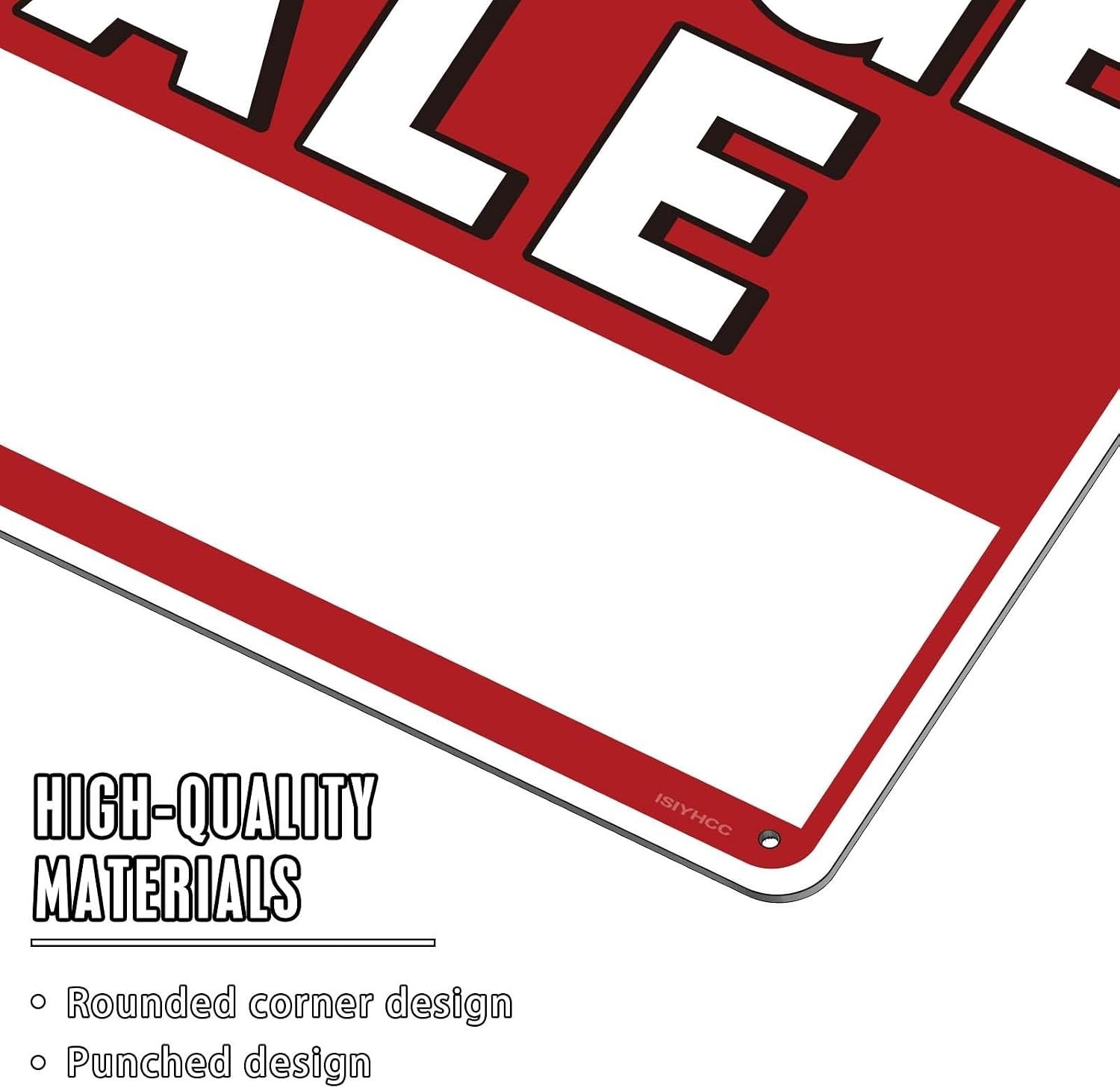 Garage Sale Sign Kit 5Pcs Double-Sided 14″ x 10″ Weather-Proof Yard Supplies