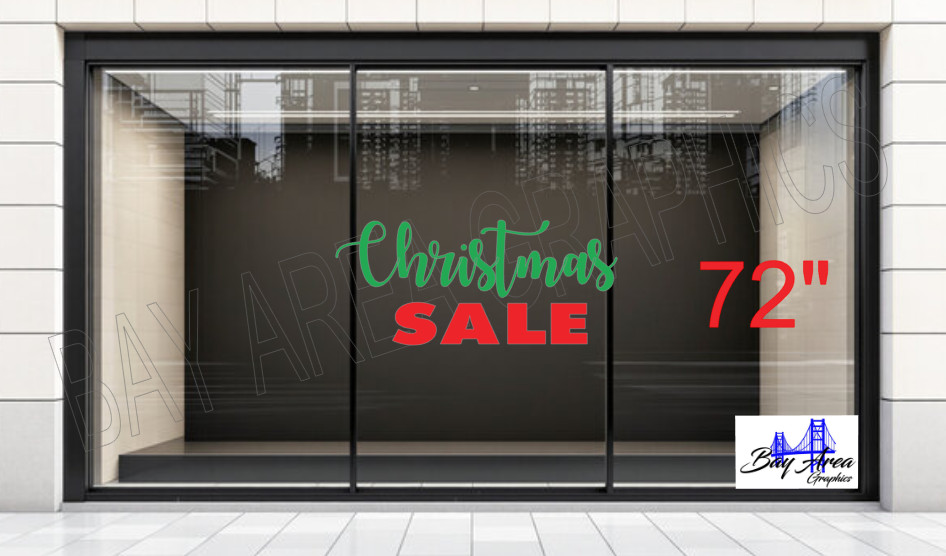Christmas SALE Vinyl Sign Exterior Waterproof Oracal 651 USA 🎅🎄❄️.