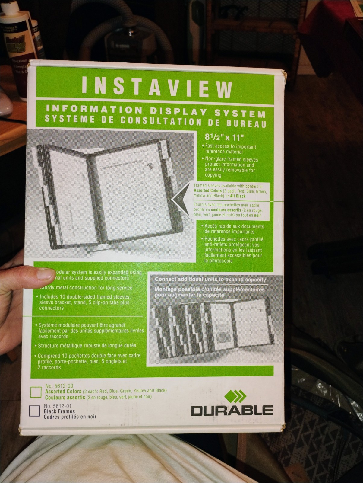 Instaview Desk Reference System Display Brand New Still In Box