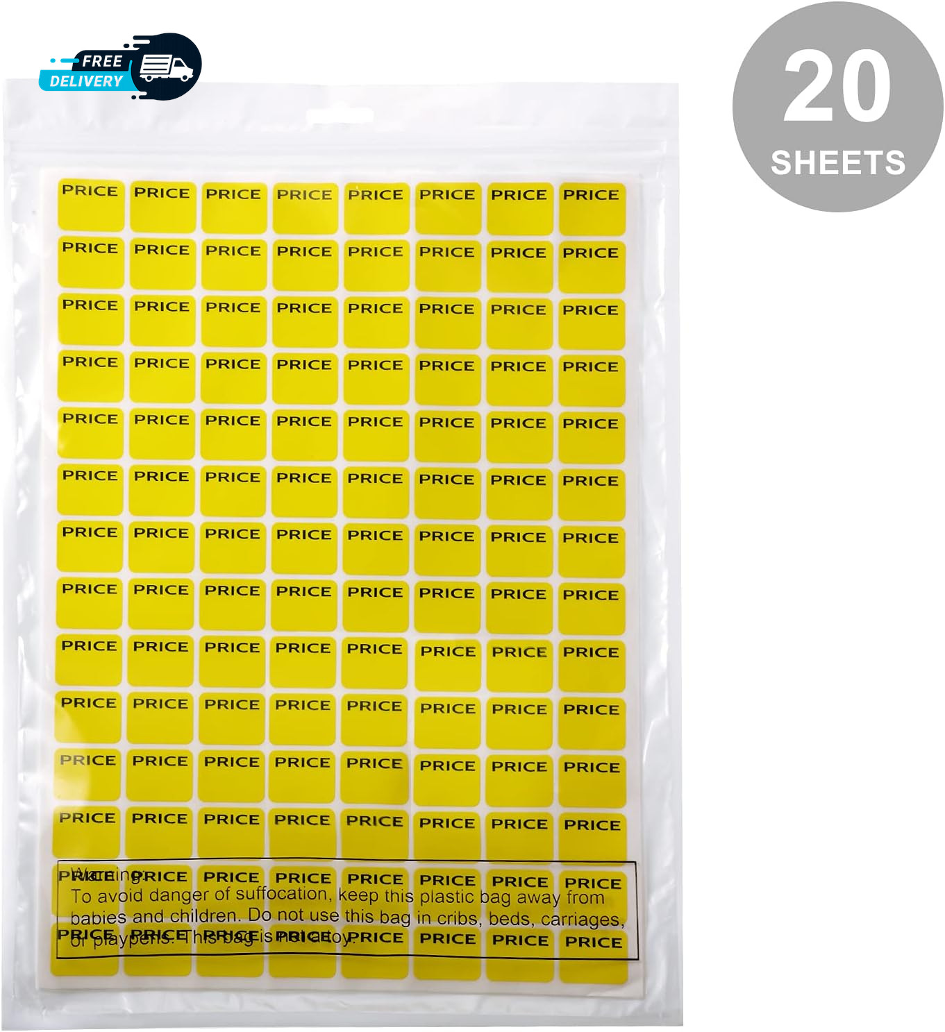 2240 Pcs Yard Garage Sale Price Stickers Prepriced Garage Sales Price Stickers P
