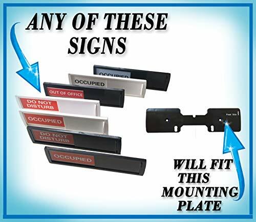 Occupied Use Privacy Room Sign Indicator For Home Office Clinic Restroom Black
