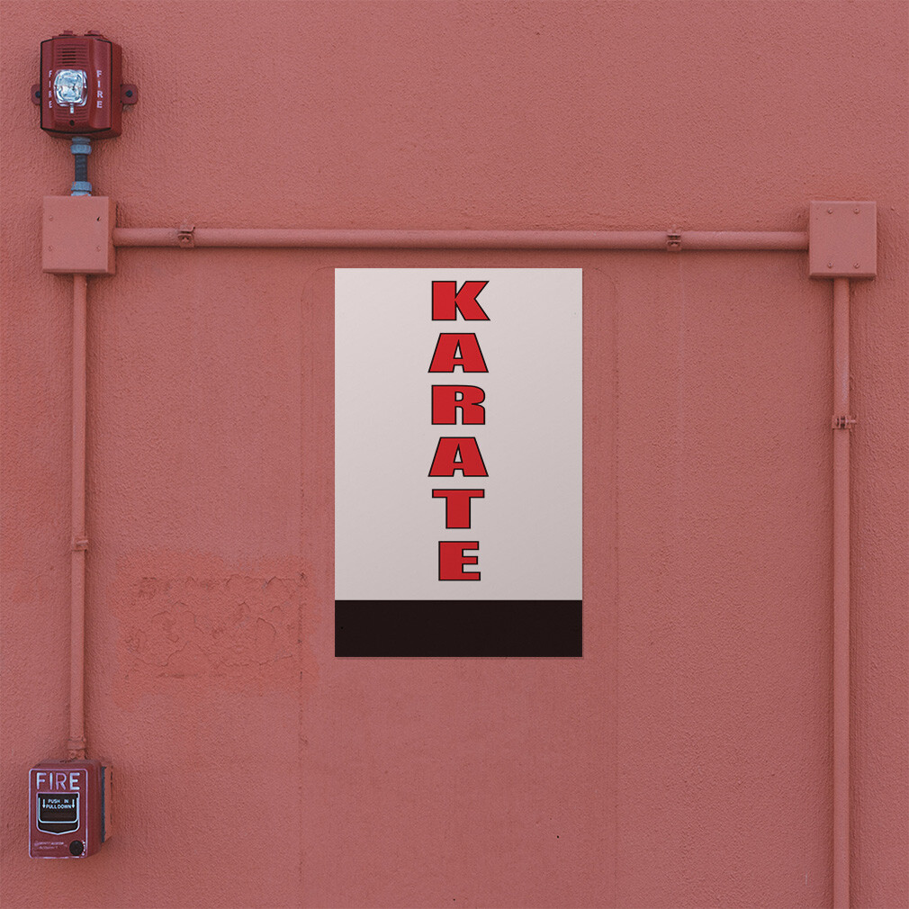 Door Decals Vertical Vinyl Stickers Multiple Sizes Industrial Vinyl Sports