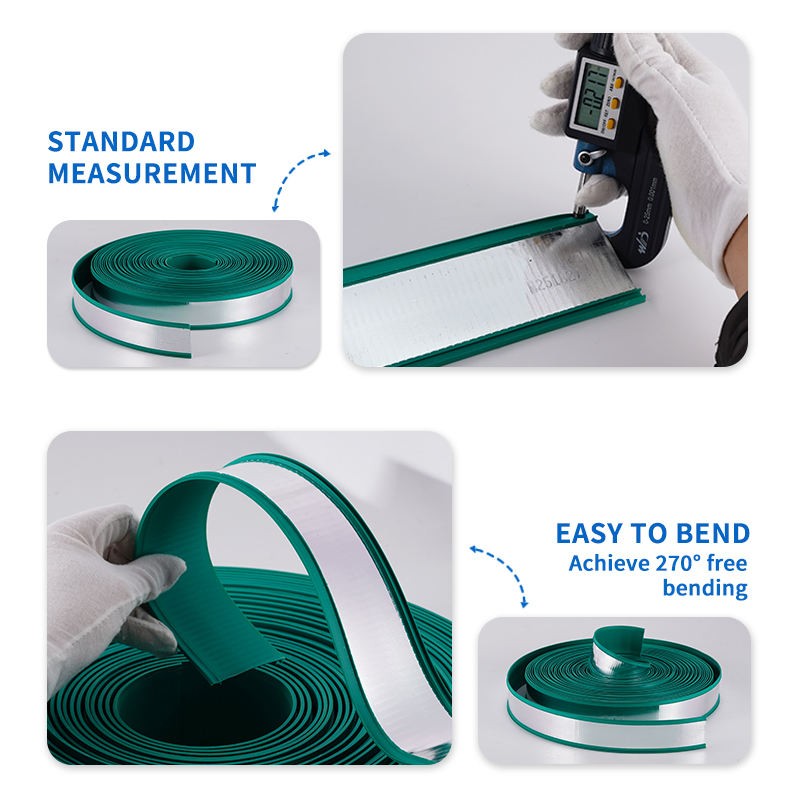 8cm 100ft / roll Aluminum Composite Edge Strip for Luminescent AD Sign Letters