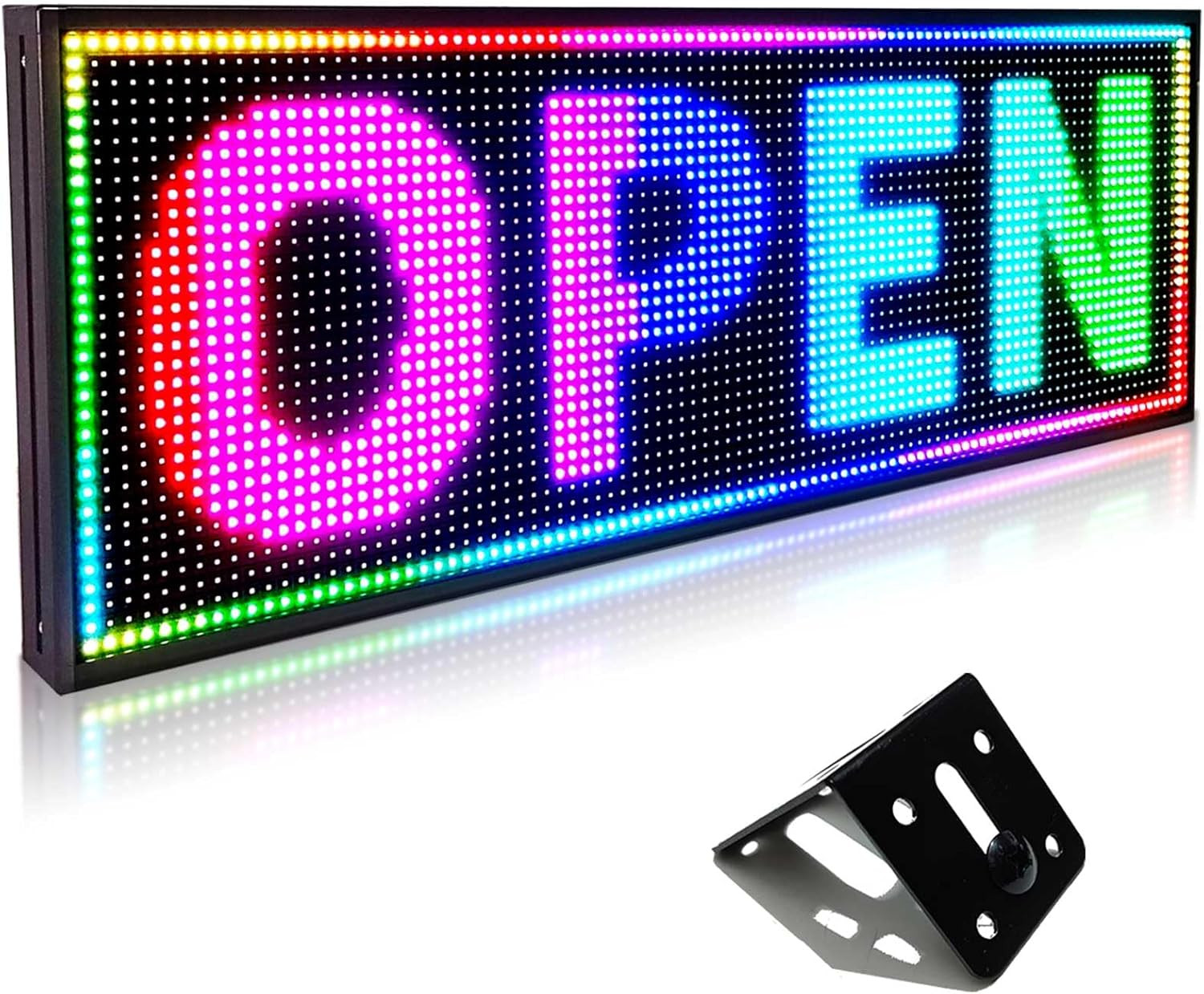 P10 Outdoor Full Color LED Signs WIFI Control with High Brightness Scrolling Led
