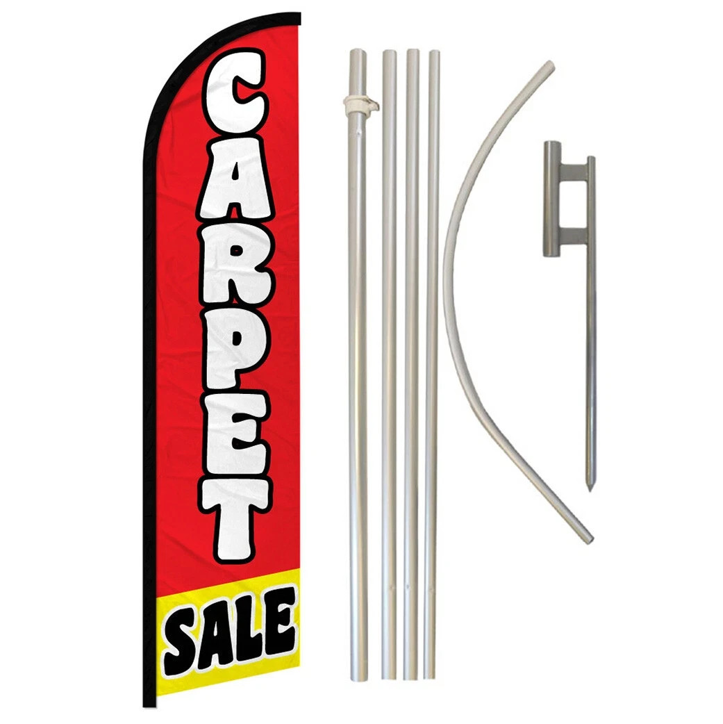 Flooring Sale Windless Business Flag & Pole Kits Flooring Tile Carpet Sale