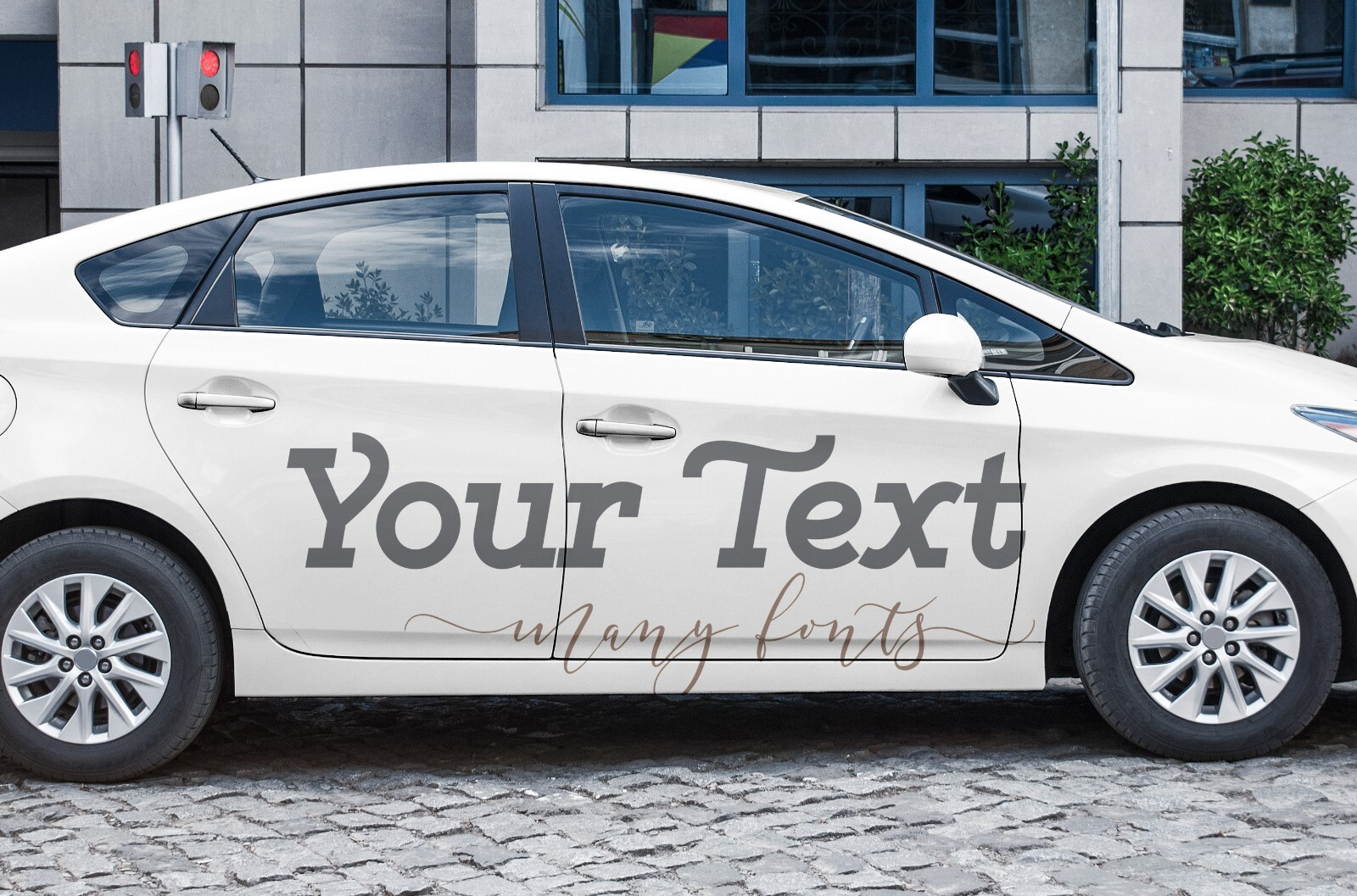 Custom name Sticker Decal Shop Car Outdoor Window Commercial Grade 5~200 cm