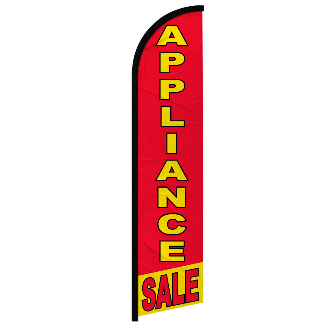 Appliance Sale Windless Advertising Swooper Flag Sale
