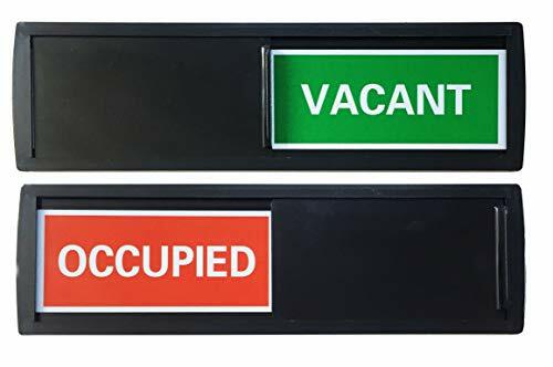 Occupied Use Privacy Room Sign Indicator For Home Office Clinic Restroom Black