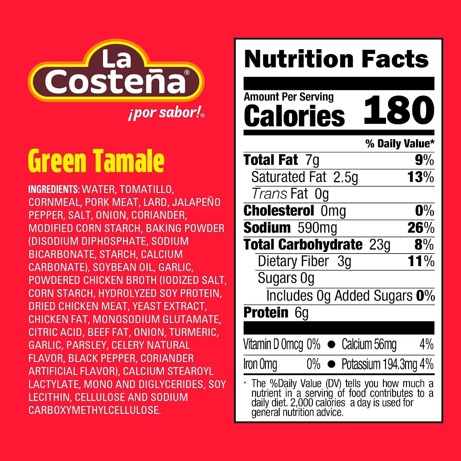 12 Pack Quick Microwave Tamales – Pork with Green Sauce, No Refrigeration Needed