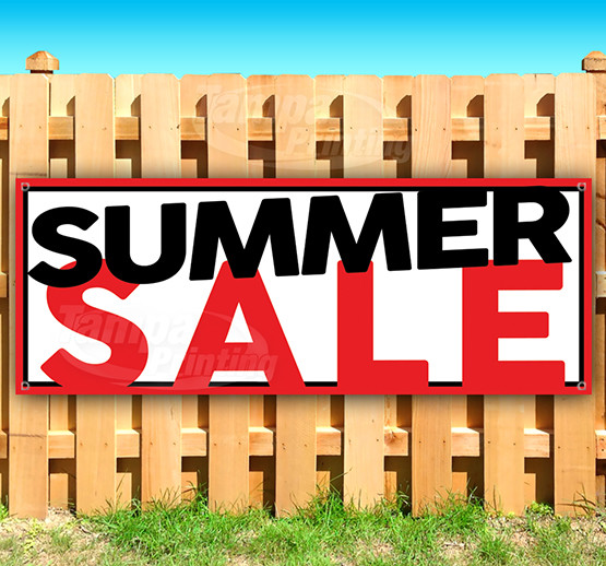 SUMMER SALE Advertising Vinyl Banner Flag Sign Many Sizes USA
