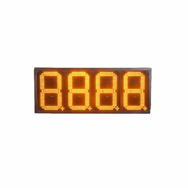 12″ LED Yellow Color Motel Price Sign Gas Station Electronic Fuel Price Sign