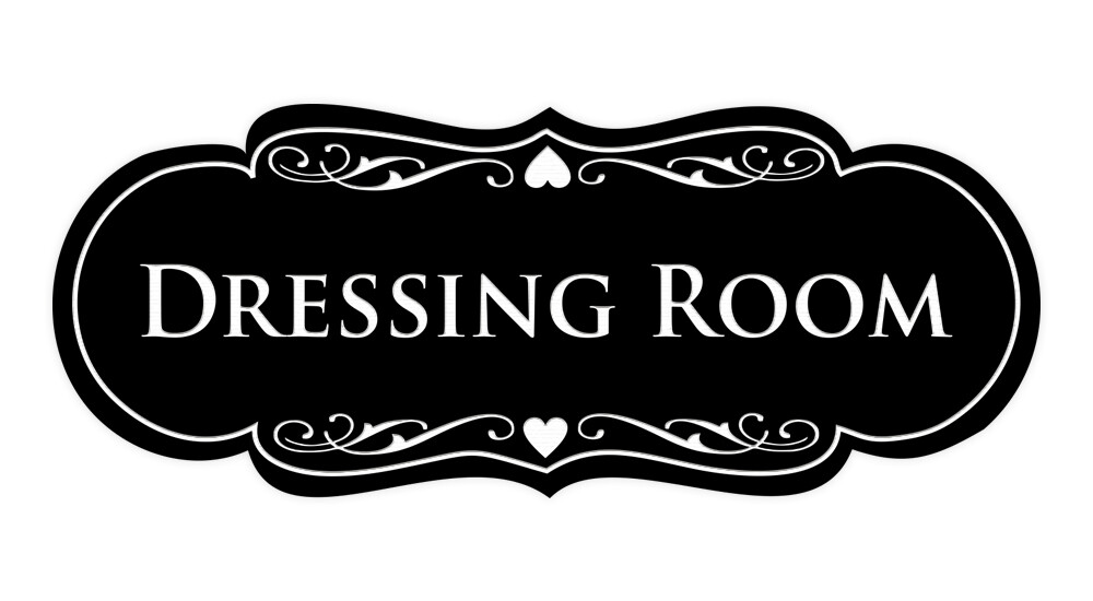 Signs ByLITA Designer Dressing Room Sign