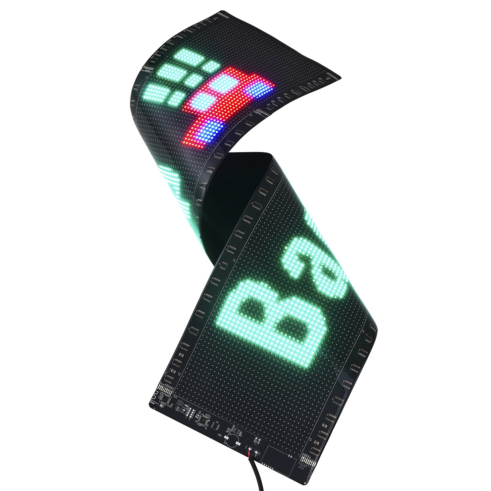VEVOR 33″x8″ LED Scrolling Sign Display Board P5 Full Color Programmable