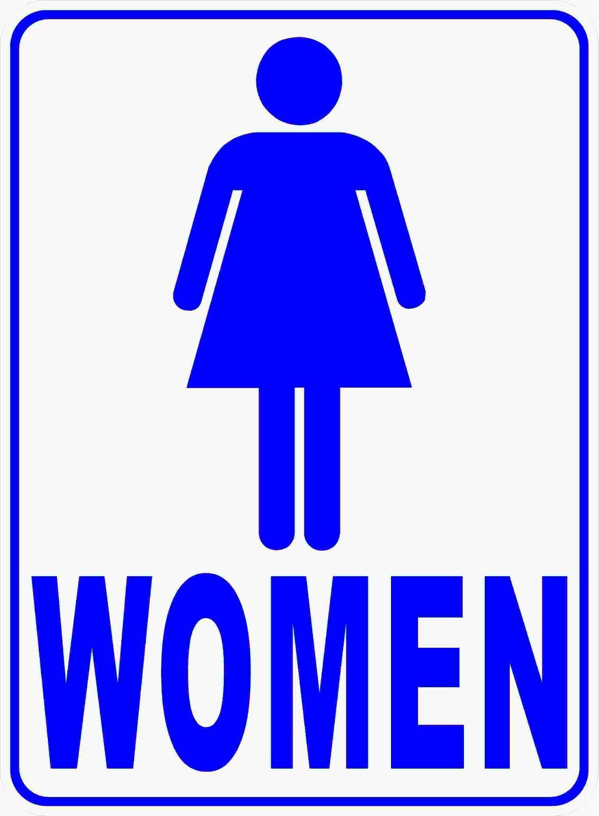 Women’s Room w/ Symbol Bathroom Sign. Size Options. Bathrooms Women Restroom