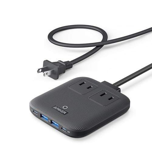 Anker Nano Charging Station 6-in-1 67W Black NEW