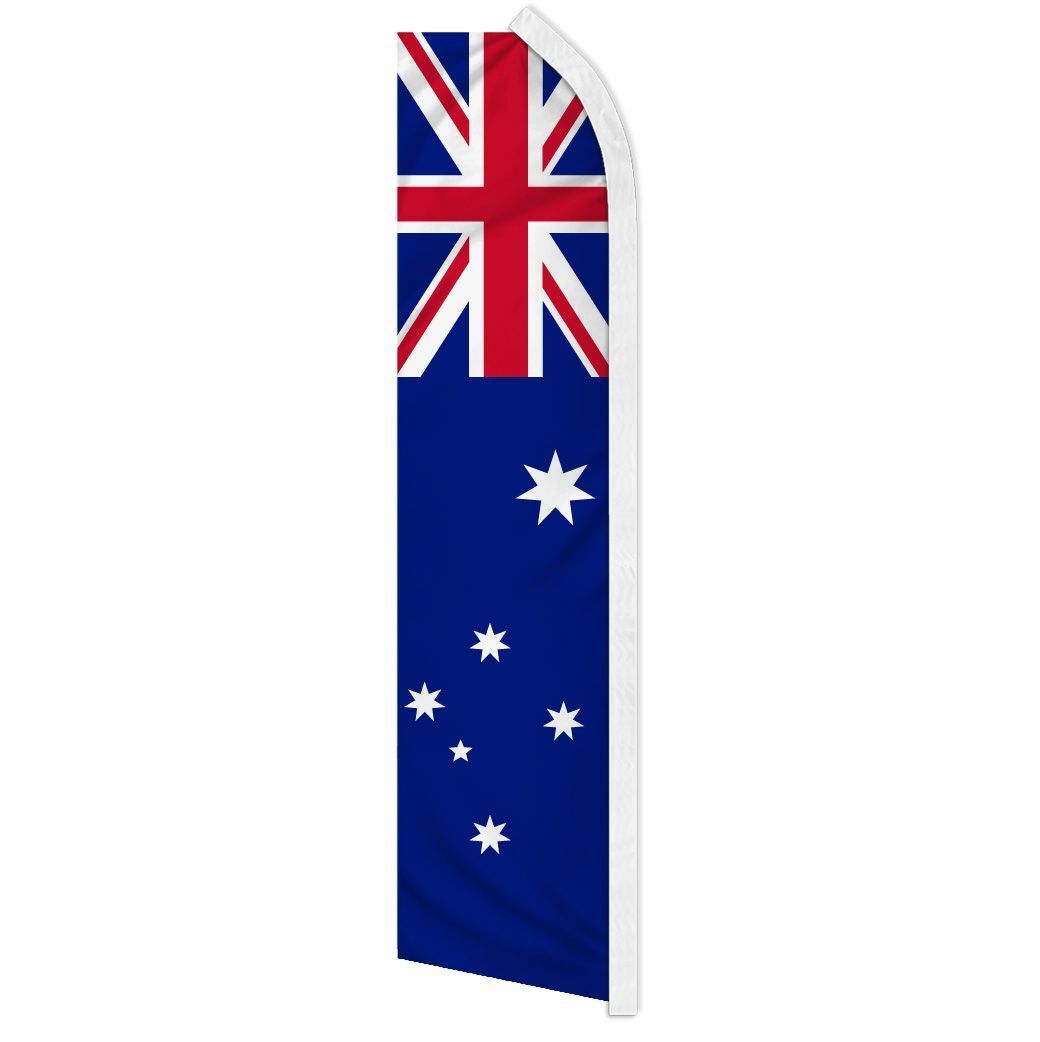 “AUSTRALIA” advertising super flag swooper banner business sign AUS Oceania