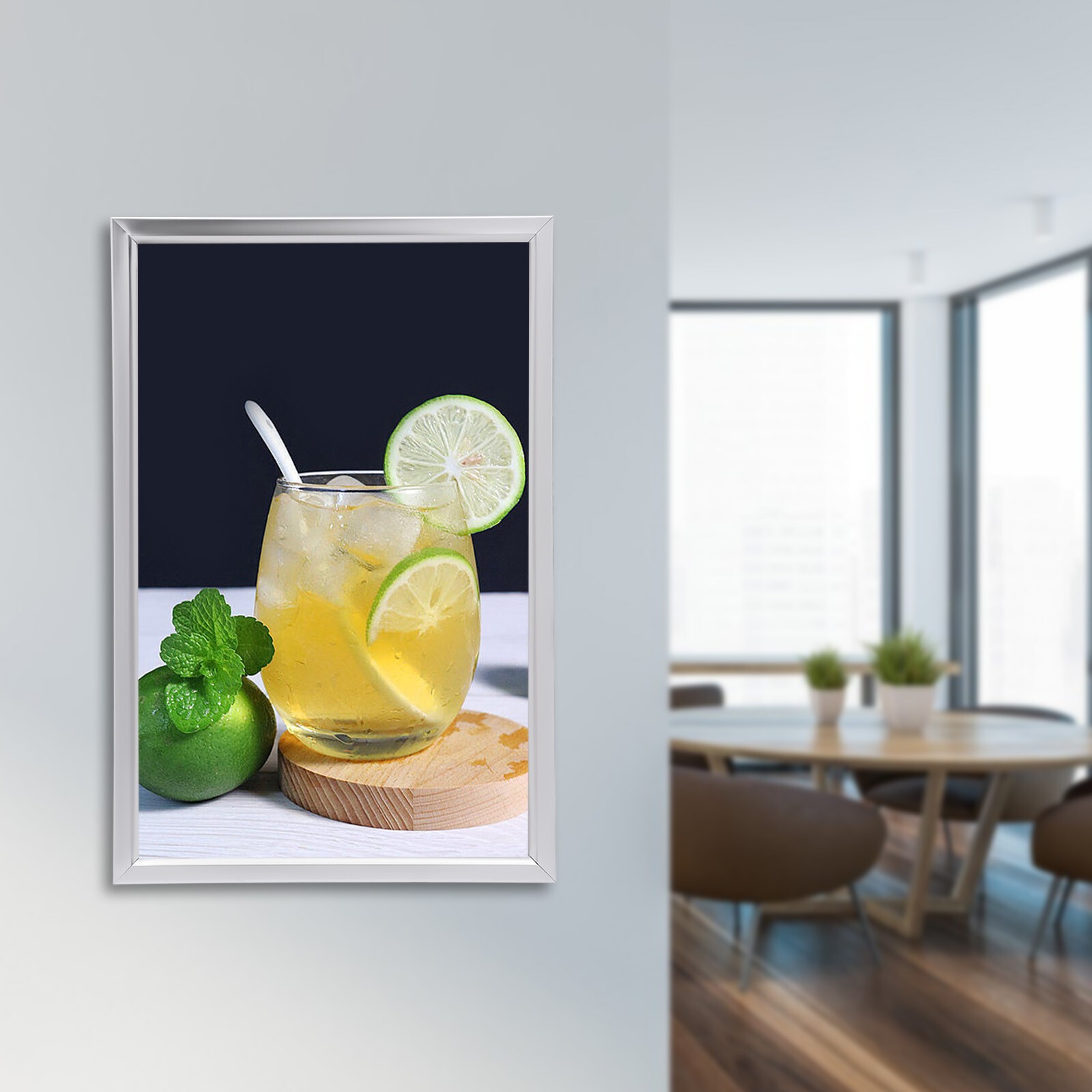 24″x18″ LED Light Box Backlit Movie Poster Art Picture Frame Advertising Display