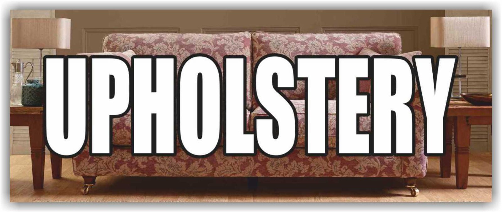 UPHOLSTERY Advertising Banner Vinyl Mesh Sign Cleaning Dry REPAIR Service