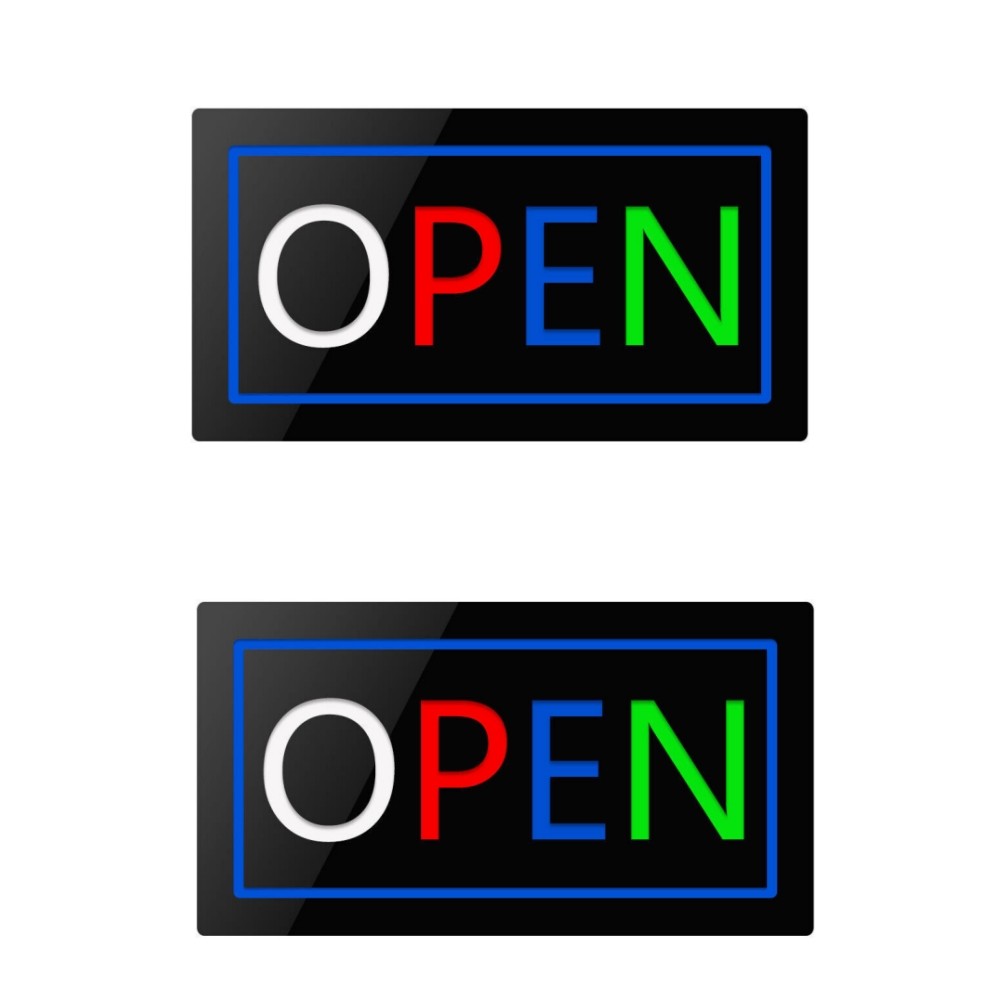 17″ x 9″ LED Neon Ultra Bright Light Business Display for Restaurant Store Shop