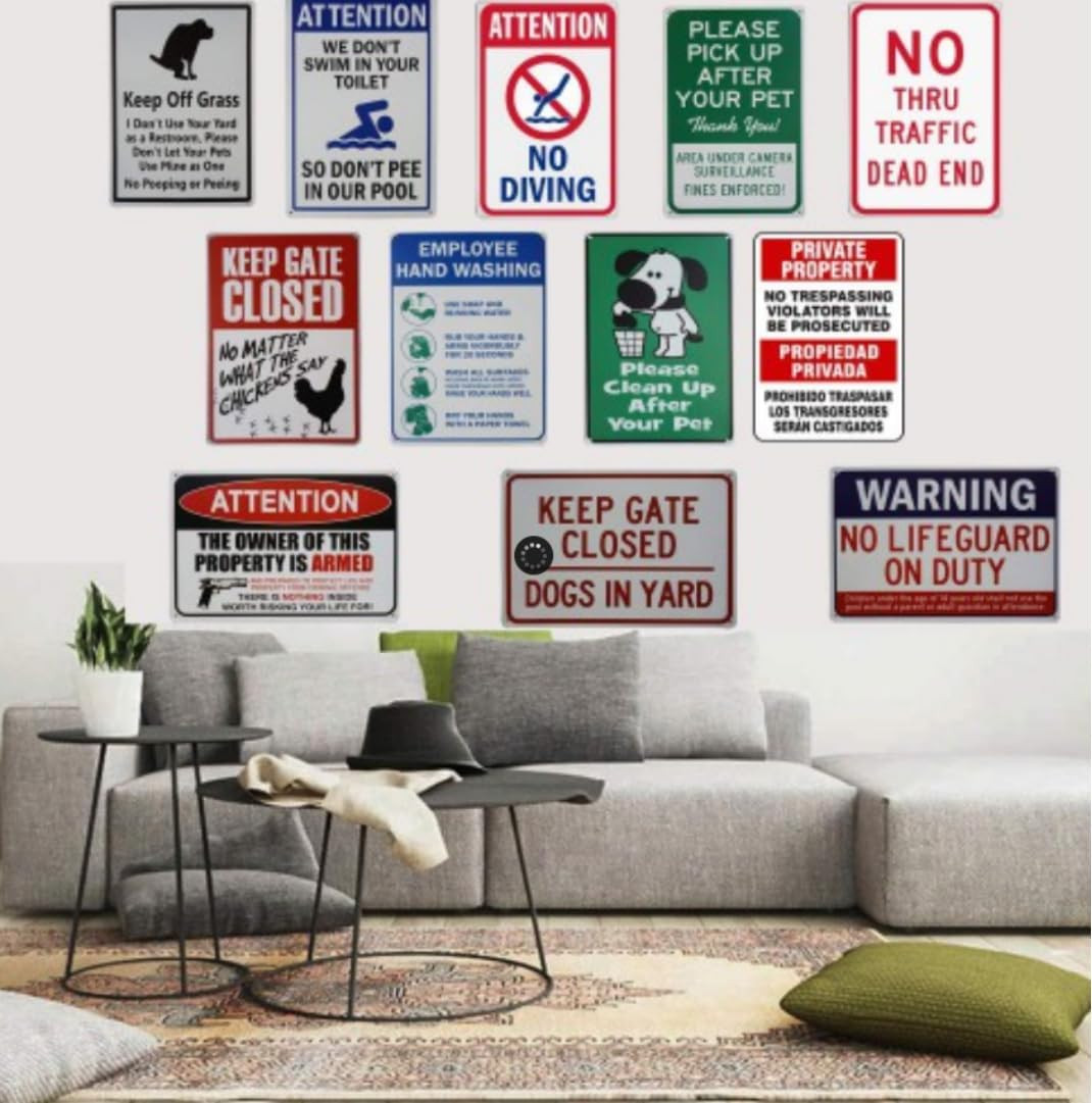 Resident Parking Only Sign – 2 Pack, 12×8 Inch Aluminum with Bidirectional Arrow