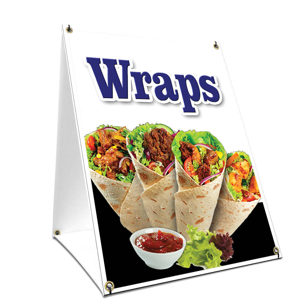 Wraps Yard Sign & Stake outdoor plastic coroplast window