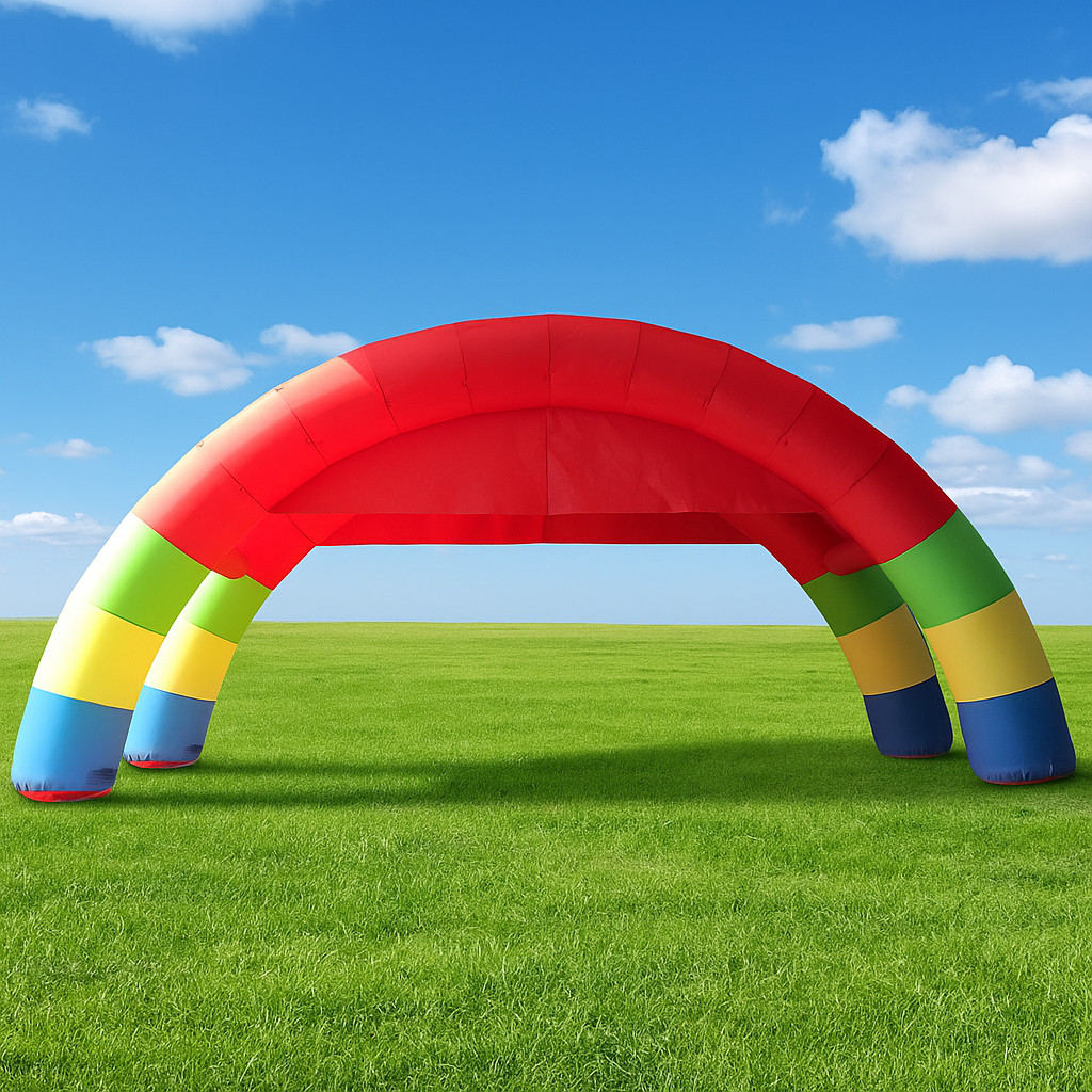 Double Stander Advertising Arch Advertising Commercial Celebrations 26.25ft