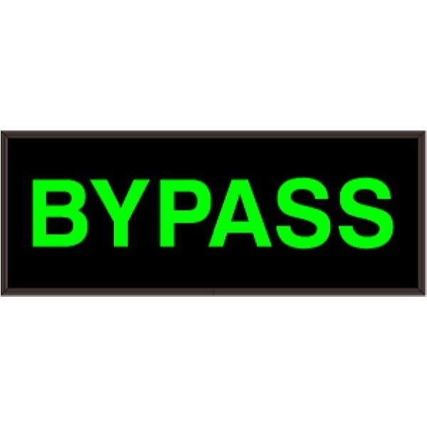 Signal-Tech 57200 PHX718G-I066/120-277VAC BYPASS Outdoor Sign