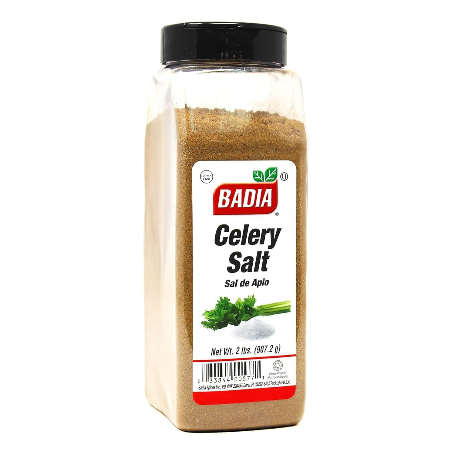 Celery Salt, 2 Pound – Flavorful Blend of Ground Celery Seed & Salt for Seaso…