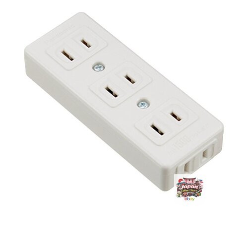 NEW Panasonic Better Table Tap White 4 Outlets WH2164KW JP