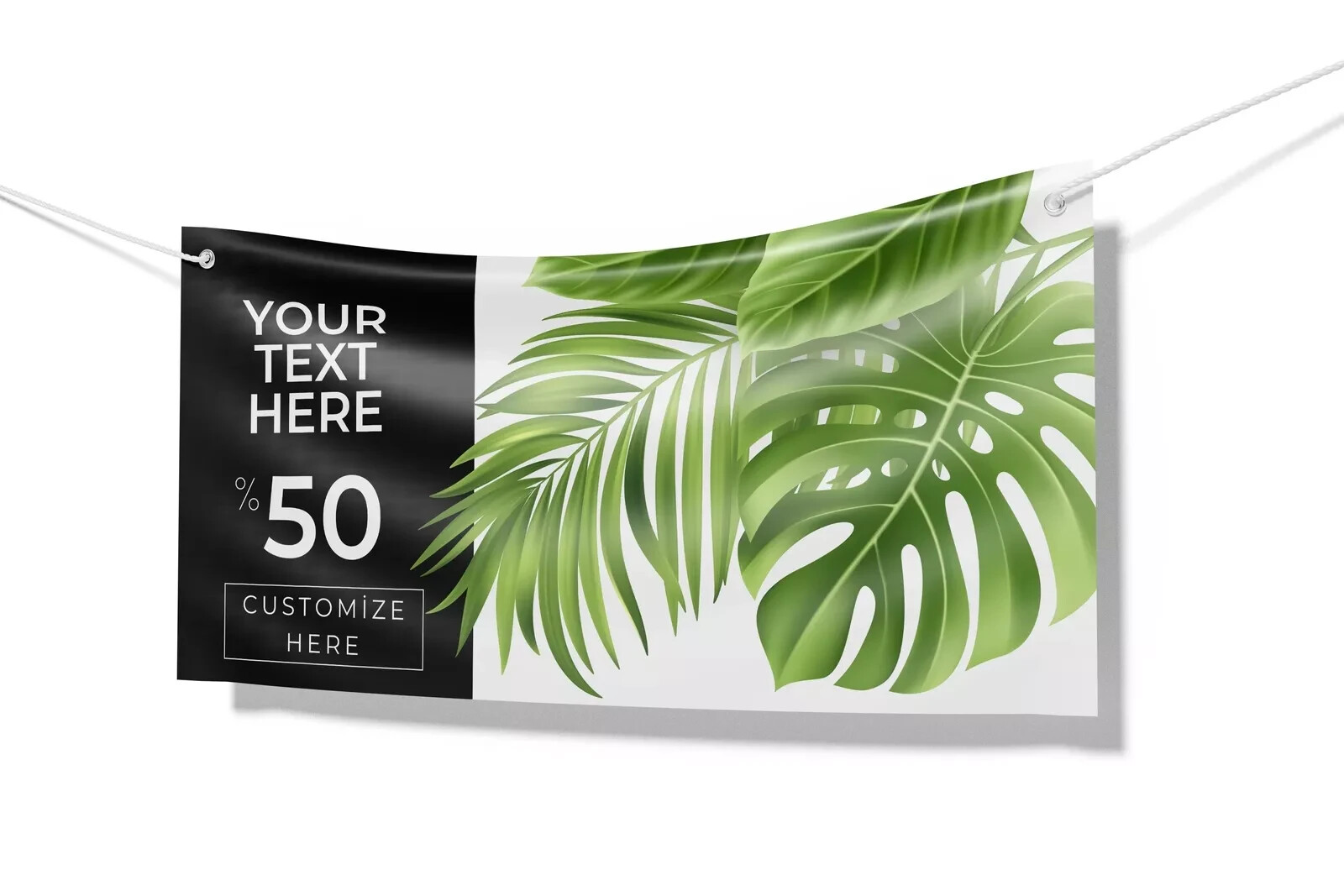 Custom Banner Display, Polyester/Vinyl, Advertising Sign, Indoor/Outdoor