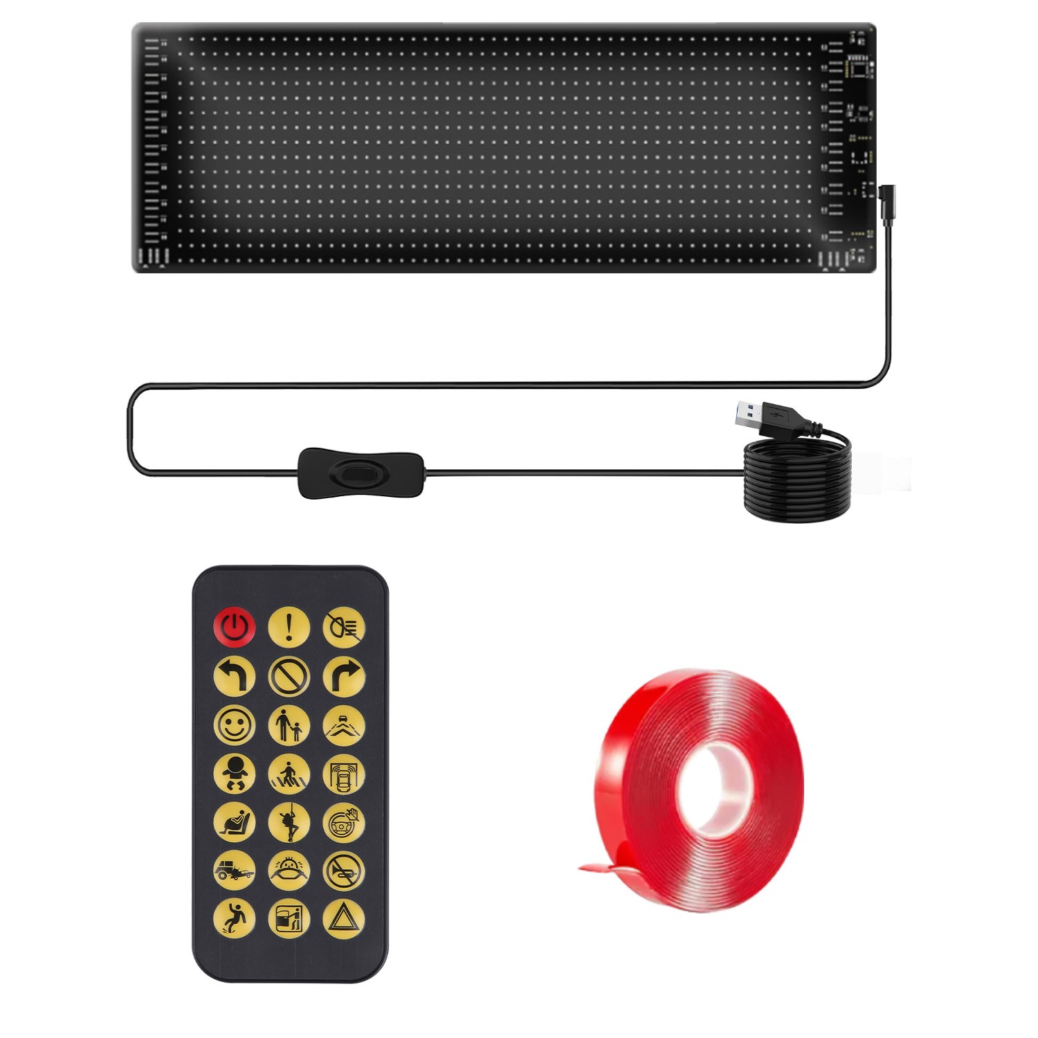 2pcs LED Sign Flashing Light USB Powered Business Signs Business Store Open Lamp