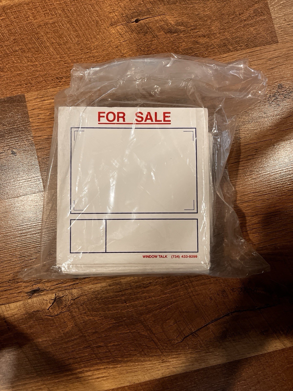 Window Signs Lot If 16 for Car Vehicle House Window 8″ X 8″ Foam Board
