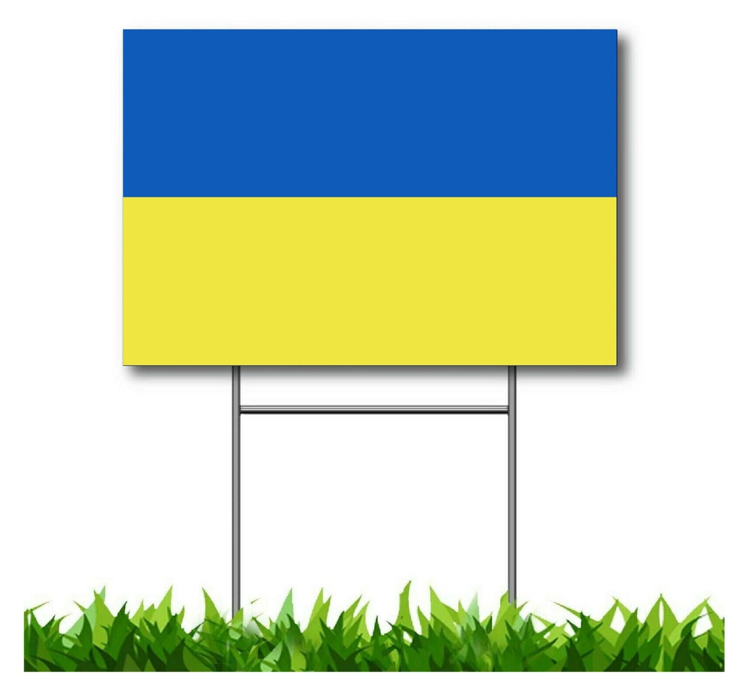 Ukraine Flag Ukranian WE STAND WITH FREE STAKES MADE IN USA FAST SHIPPING