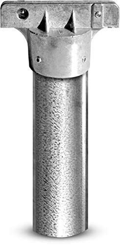 Heavy Duty Street Name Sign Bracket 5.5 Inch Wide 3/16 Inch Slot 23/8 Pole